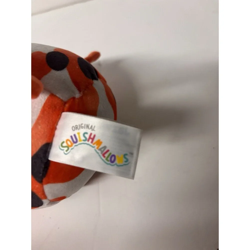 Squishmallows Dandii Plush Small 2024 Orange White Black Washable